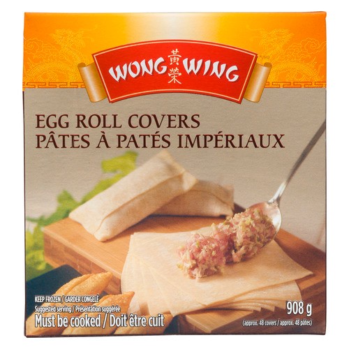 Wong Wing Frozen Egg Roll Skin 908 g
