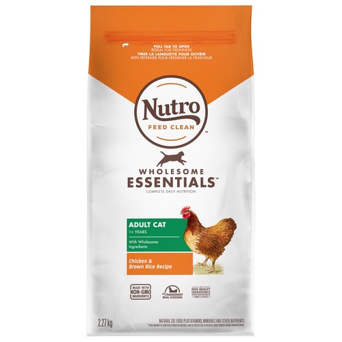 Nutro Wholesome Essentials Adult Dry Cat Food Chicken & Brown Rice 2.27 kg