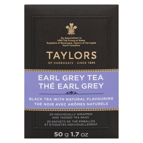 Taylors of Harrogate Tea Earl Grey 20 Tea Bags 