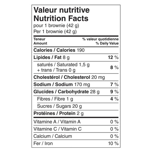 Vachon Brownies Candy 252 g
