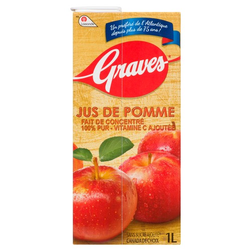 Graves Juice Apple 1 L