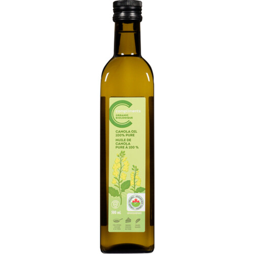 Compliments Organic Canola Oil 500 ml