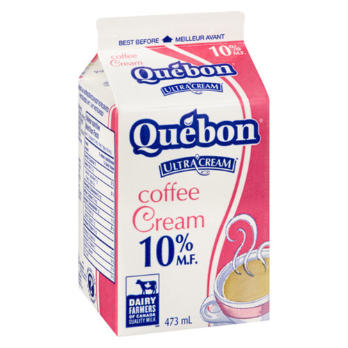 Quebon 10% Coffee Cream 473 ml