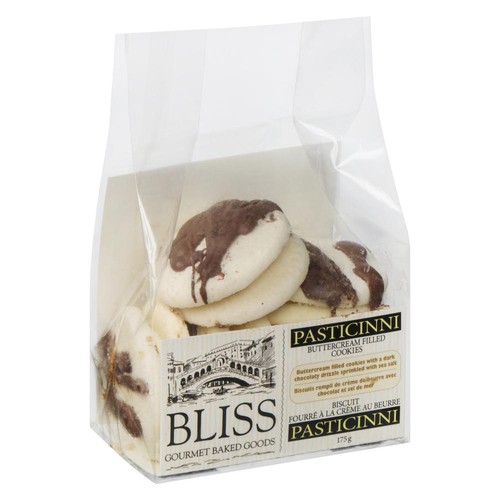 Bliss Gourmet Buttercream Filled Cookies Pasticinni 175 g