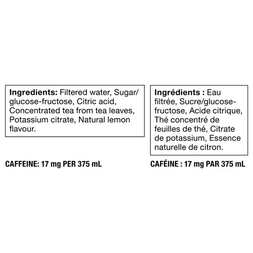 Fuze Naturally Flavoured Iced Tea Lemon 1.75 L