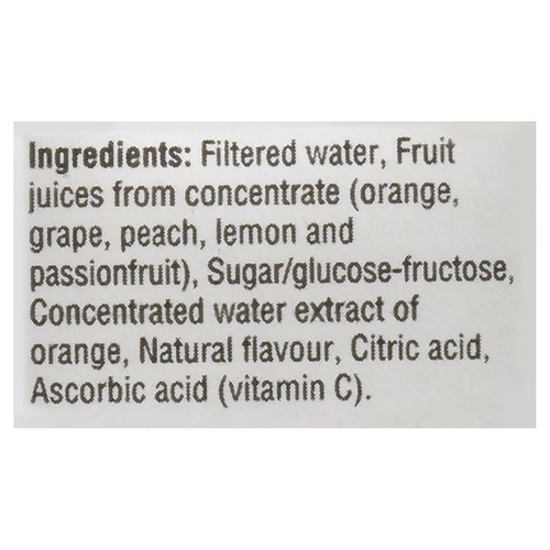 Five Alive Juice Passionfruit Peach Citrus 8 x 200 ml (cartons)