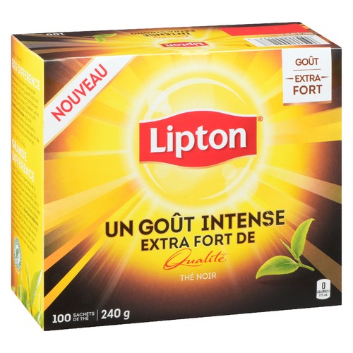 Lipton Black Tea Intense Extra Strong 100 Bags 