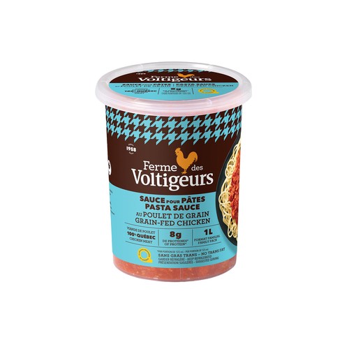 Ferme Des Voltigeurs Pasta Sauce Chicken Grain-Fed 1 L