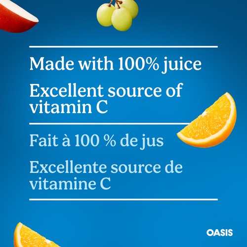 Oasis Juice Boxes Orange Pure Breakfast 8 x 200 ml