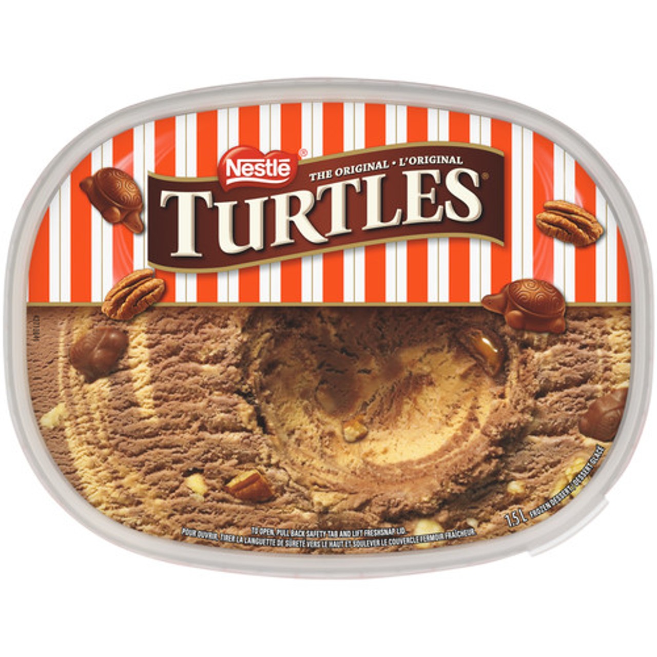 Ice Turtle Nestlé Turtles Ice Cream 1.5 L - Voilà Online Groceries & Offers