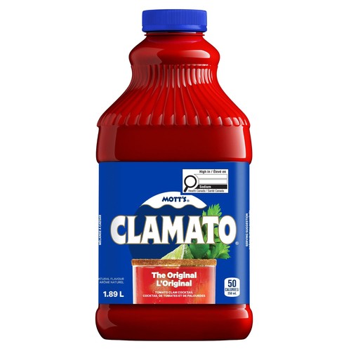 Mott's Clamato Cocktail The Original 1.89 L (bottle)