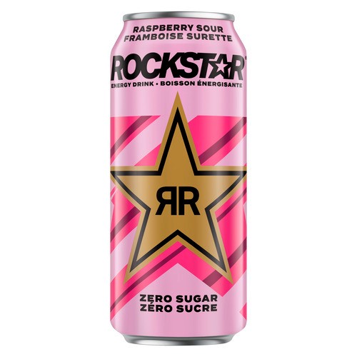 Rockstar Energy Drink Zero Sugar Raspberry Sour 473 ml (can)