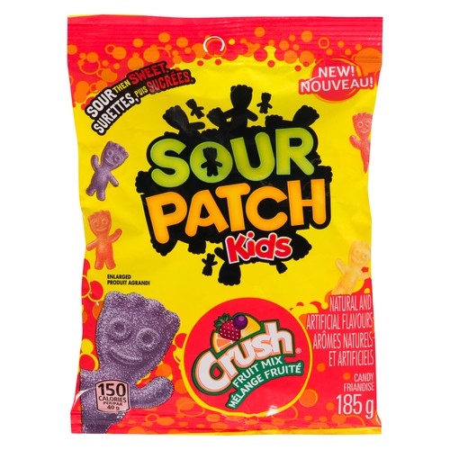 Maynards Sour Patch Kids Candy Crush Fruit Mix 185 g