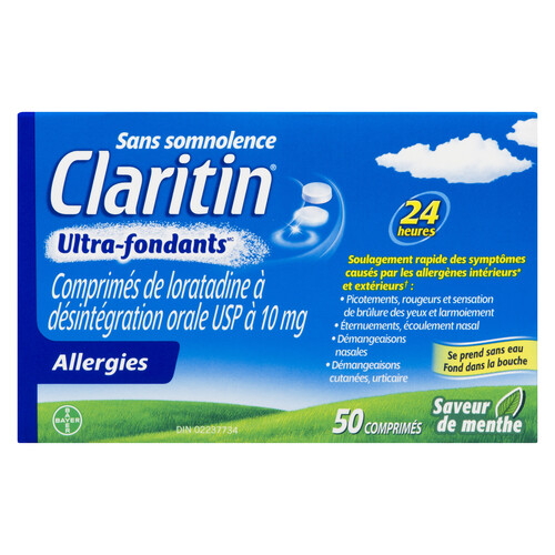 Claritin Rapid Dissolve Antihistamine 50 Tablets