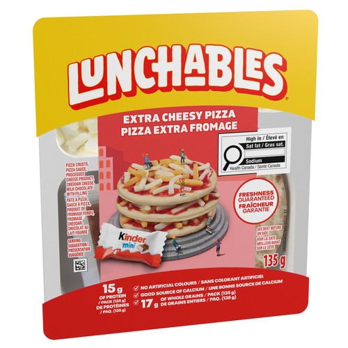 Lunchables Pizza Extra Cheesy 135 g