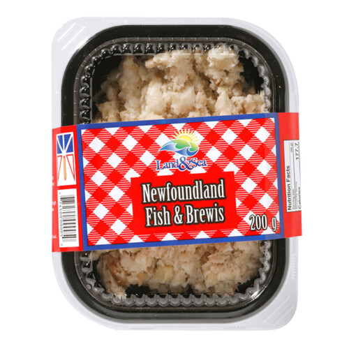Land and Sea Fish & Brewis 200 g Voilà Online Groceries & Offers