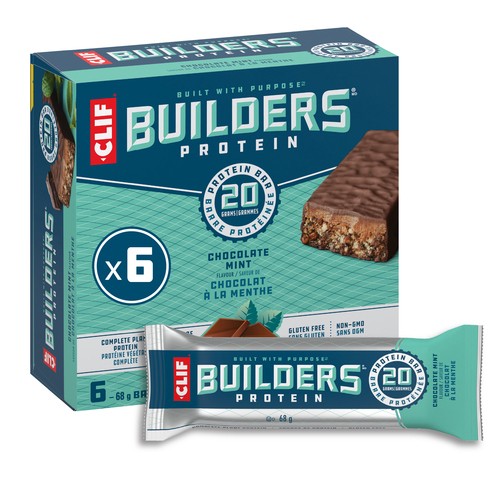 Builders Protein Bars Chocolate Mint 6 Pack 408 g