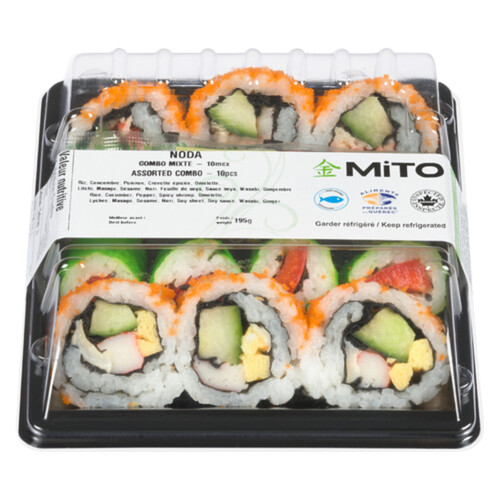 Mito Sushi Noda Mixed Combo 185 g