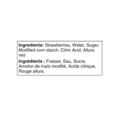 E.D. Smith Pie Filling Strawberry 540 ml