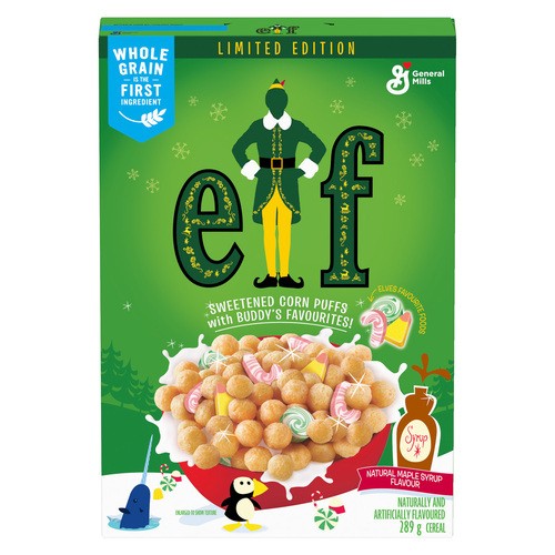 Buddy The Elf Cereal Sweetened Corn Puffs  289 g
