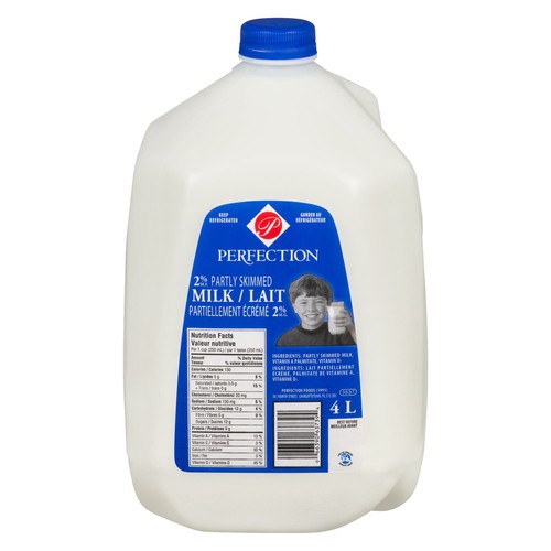 Perfection 2% Milk Partly Skimmed 4 L
