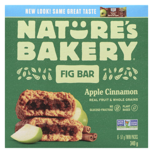 Nature's Bakery Apple Cinnamon Fig Bar 340 g