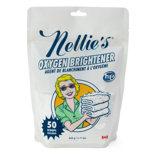 Nellie's Laundry Powder Oxygen Brightener 800 g