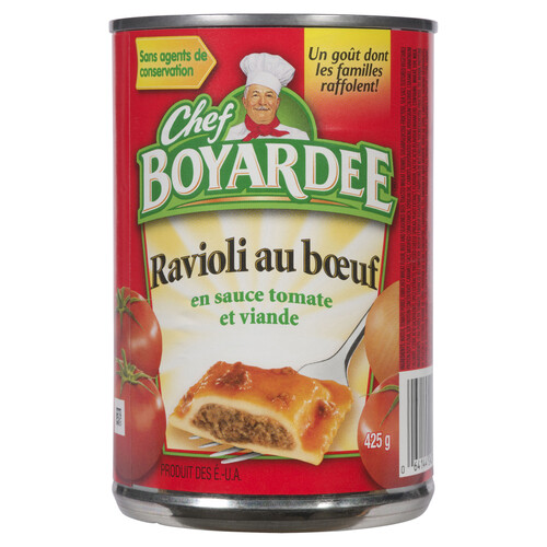 Chef Boyardee Ravioli Beef 425 g