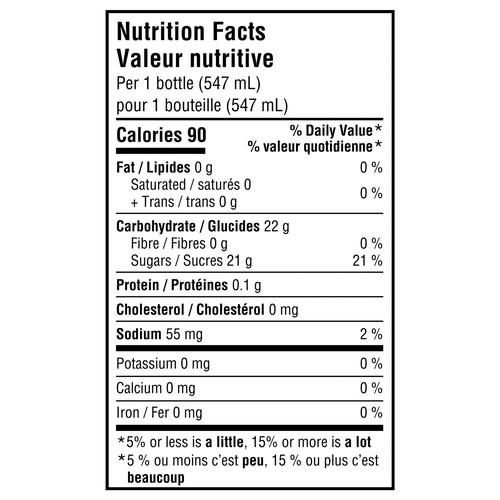 Gold Peak Iced Tea Peach Tea 547 ml (bottle)