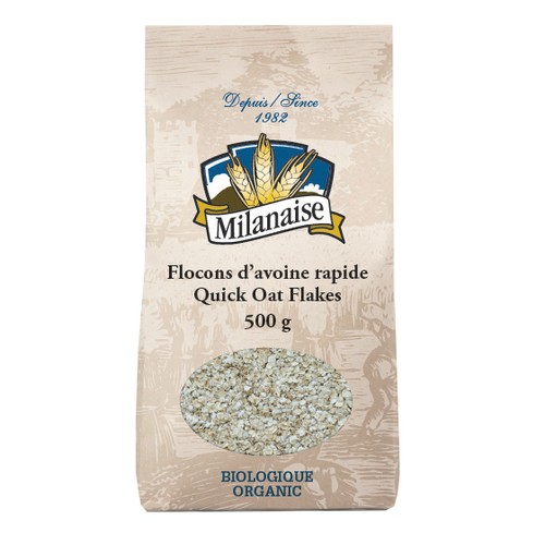 Meunerie Milanaise Organic Quick Oat Flakes 500 g