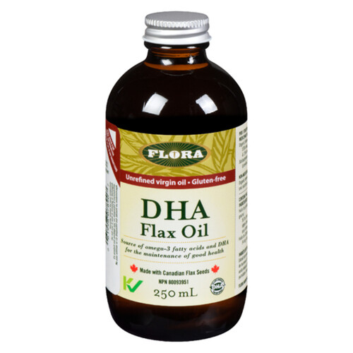 Flora Flax Oil DHA 250 ml