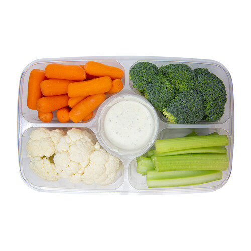 Vegetable Tray With Dip 1 kg