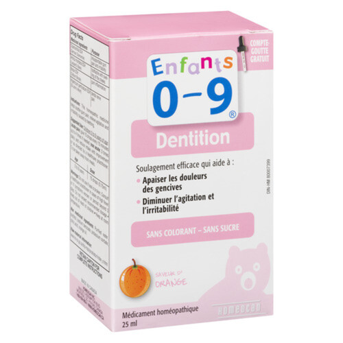 Kids 0-9 Kids Teething Oral Solution Orange Flavour 25 ml