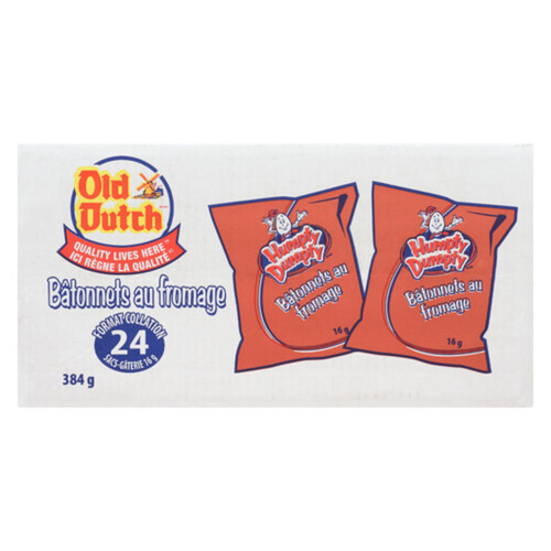 Old Dutch Humpty Dumpty Halloween Pack 24 Treat Bags Cheese Sticks 384 g