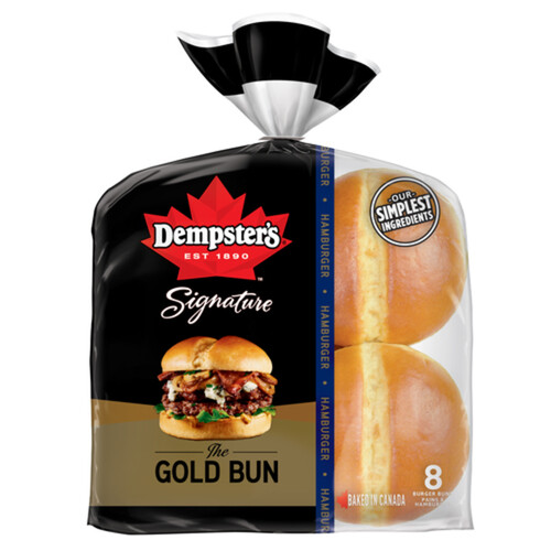 Dempster's Signature The Gold Burger Buns 8 Pack 