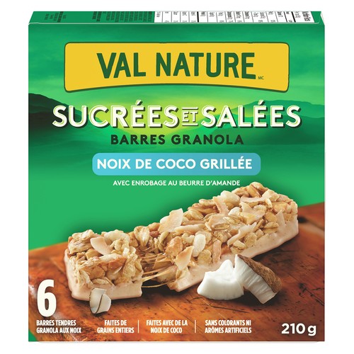Nature Valley Chewy Granola Bars Sweet And Salty Toasted Coconut 210 g
