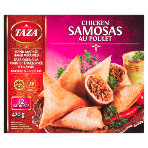 Taza Chicken Samosa 420 g (frozen)