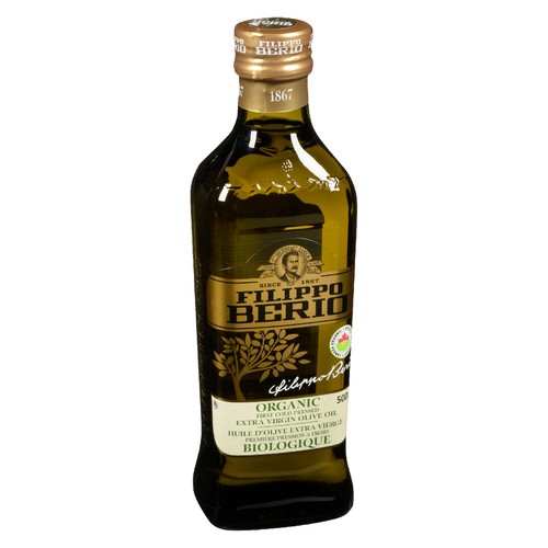Filippo Berio Organic Extra Virgin Olive Oil 500 ml