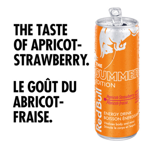 Red Bull Energy Drink Apricot-Strawberry 355ml (can)