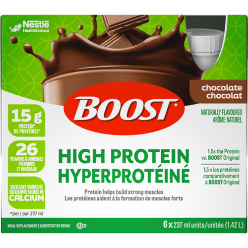 Boost High Protein Drink Chocolate 6 x 237 ml