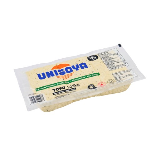 Unisoya Tofu Extra Firm Fine Herbs 1.25 kg