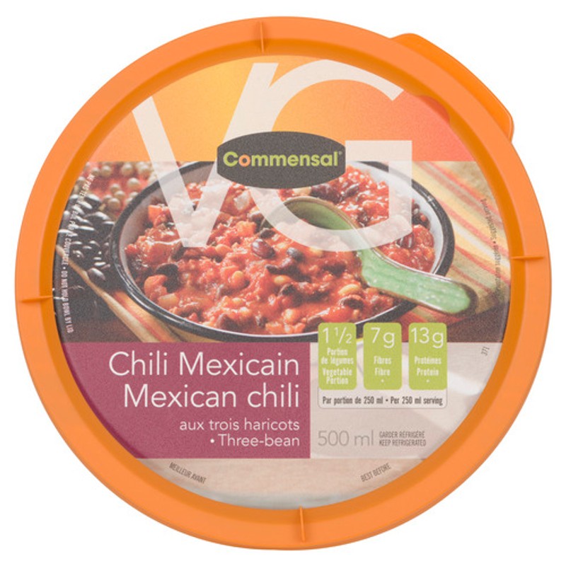 Commensal Chili Mexican Three Bean 500 ml - Voilà Online Groceries & Offers