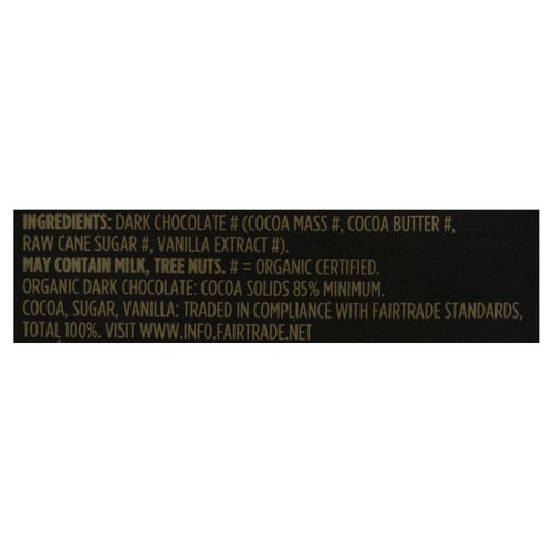 Green & Black's Organic Dark Chocolate Bar 85% Cocoa 90 g