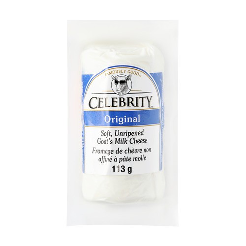 Celebrity Goat Cheese Plain 113 g
