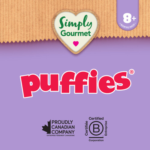 Simply Gourmet Puffies Baby Snack Blueberry Apple 32 g