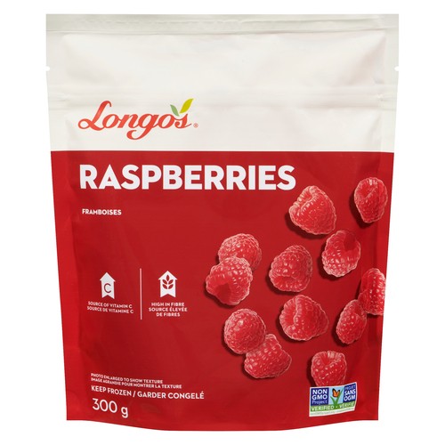 Longo's Frozen Fruits Raspberries 300 g