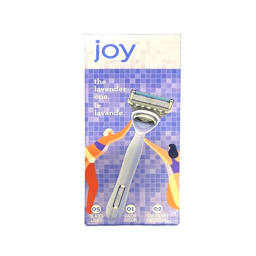 Joy 2Up Premium Female Razor Lavender 1 Pack