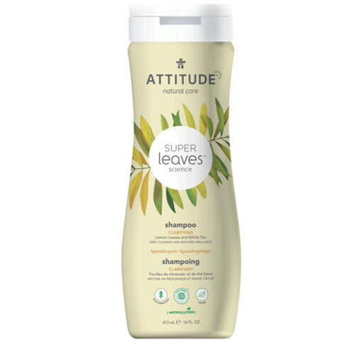 Attitude Super Leaves Natural Clarifying Shampoo 473 ml