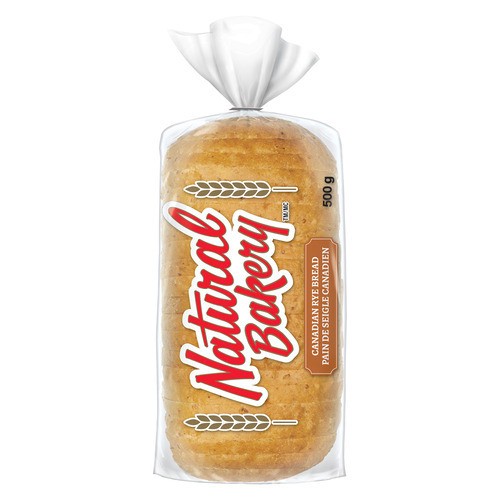 Natural Bakery Canadian Rye Bread 500 g