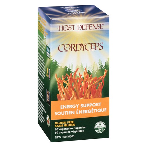 Host Defense Cordyceps Energy Support Supplement 60 EA